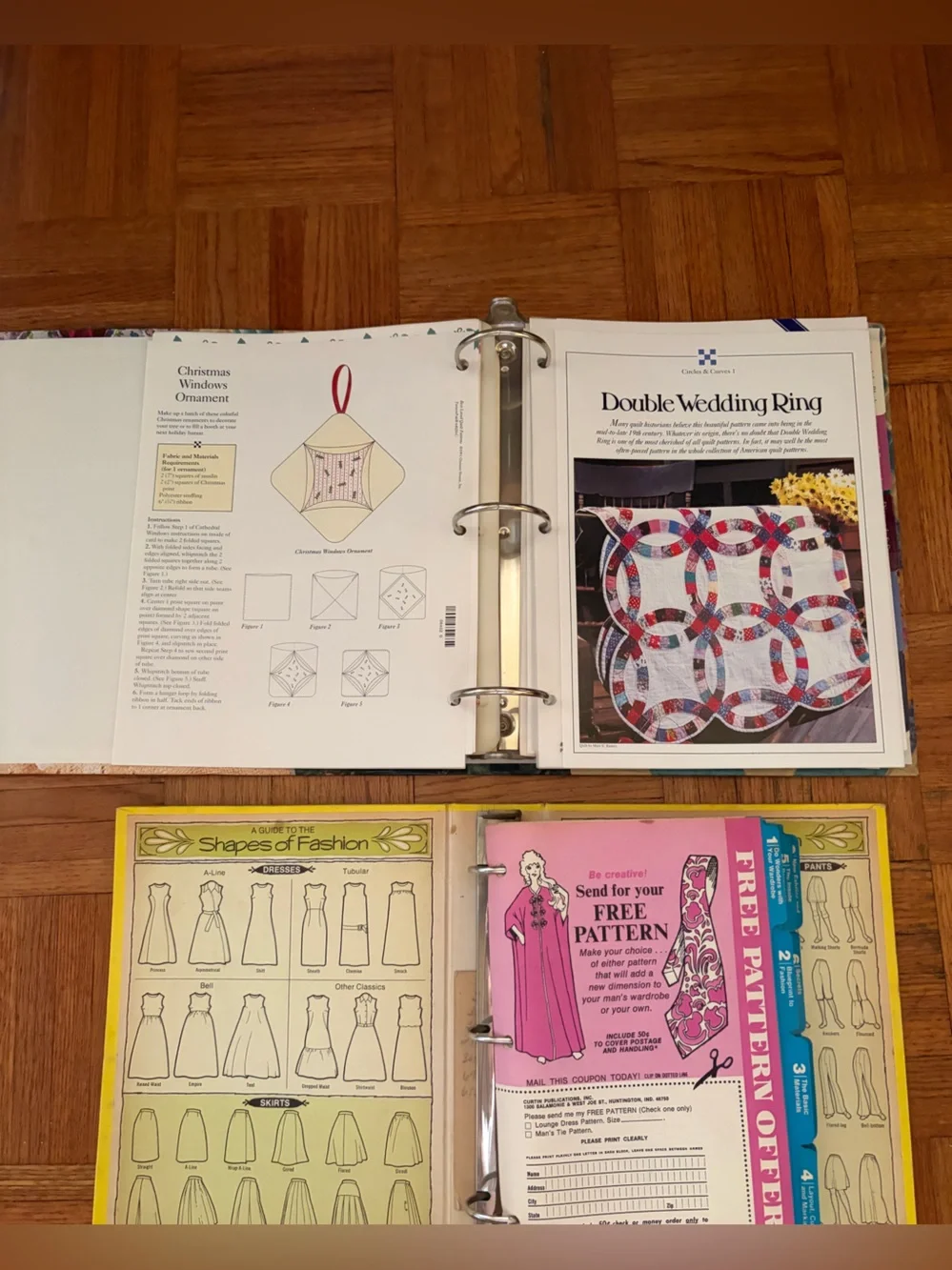 Craft Books, Books, Set of 2 Sewing and Quilt Patterns Guides, Like New